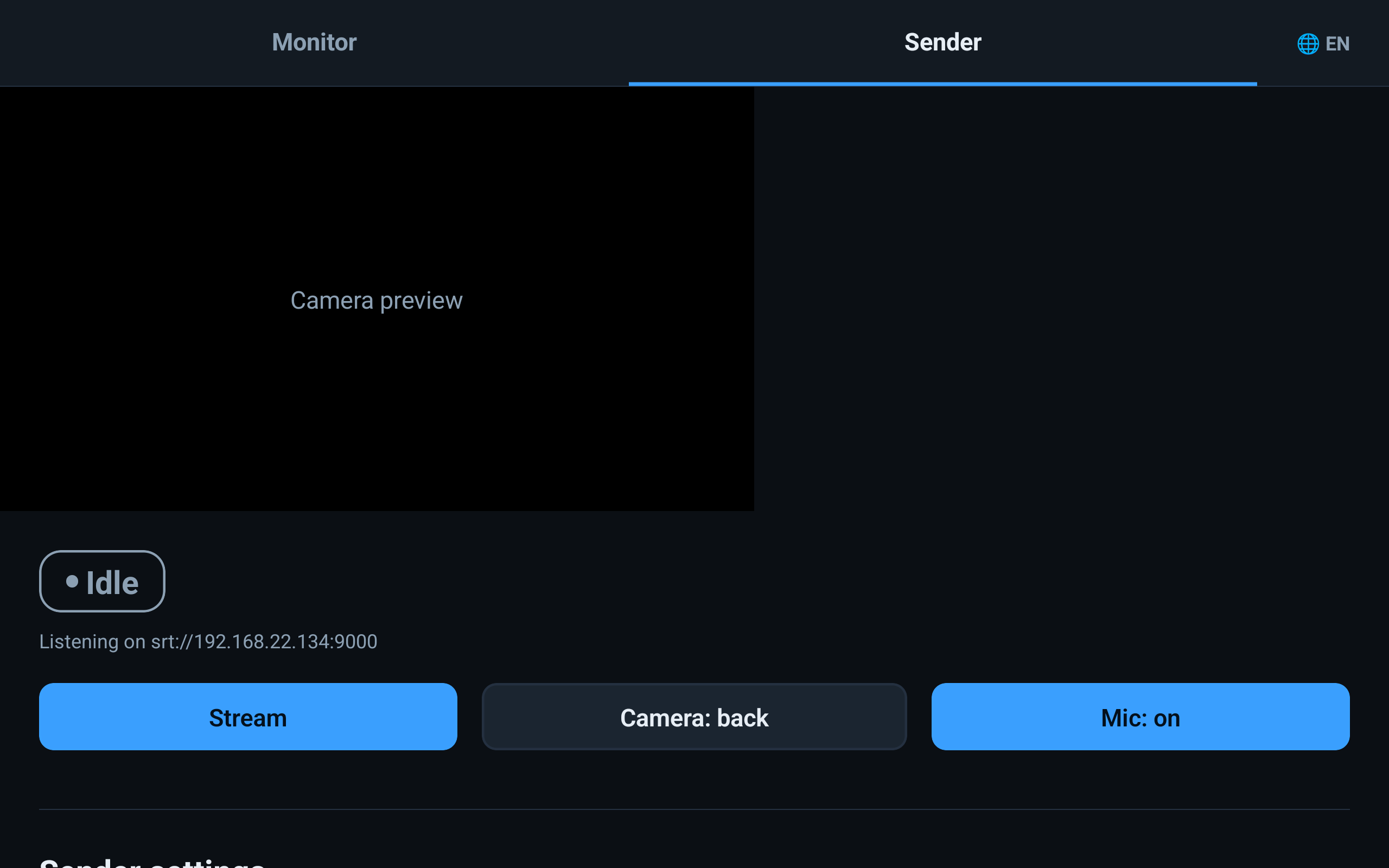 Multilingual interface